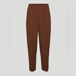 Wilfred Aritzia Terracota Carrot Pant